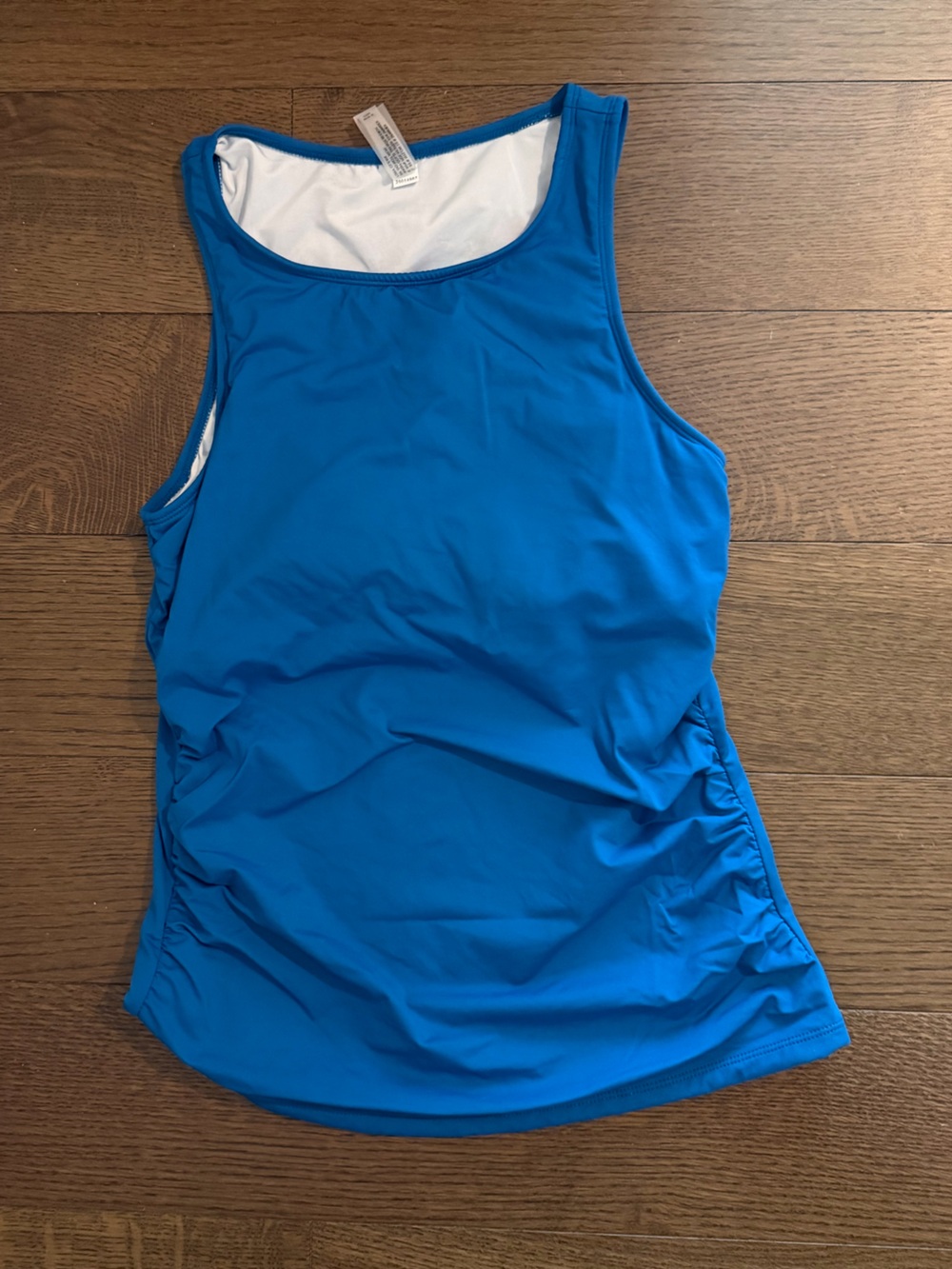 Daci Blue Tankini Swim Top Size S